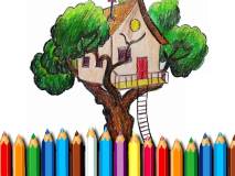Tree House Coloring Book thumbnail
