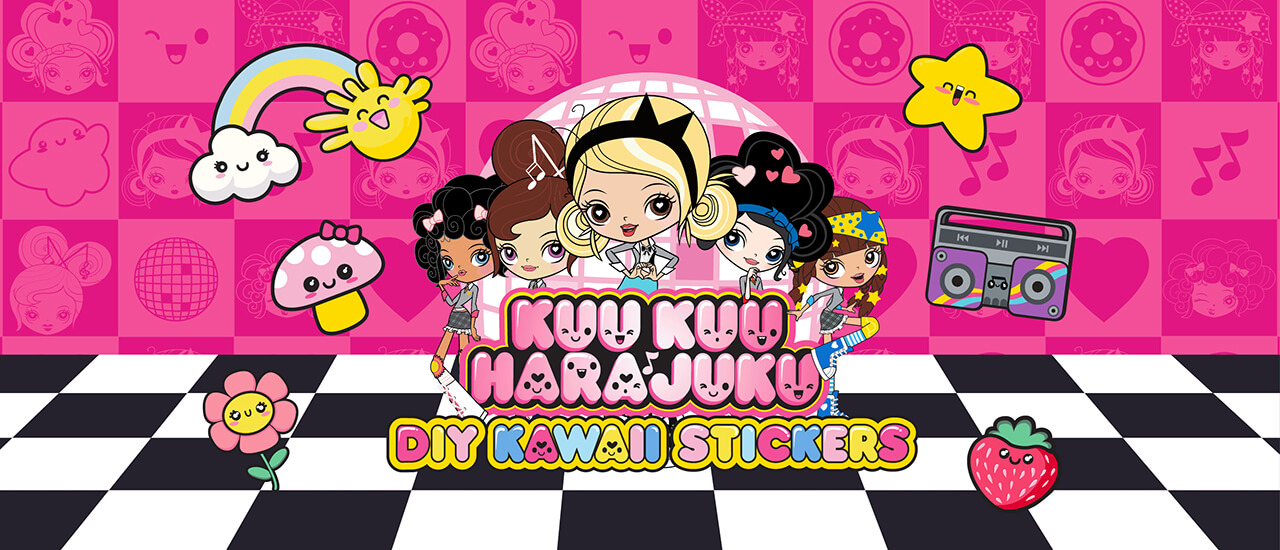 Kuu Kuu Harajuku Stickers thumbnail