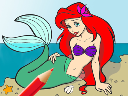 Princess Coloring Game thumbnail