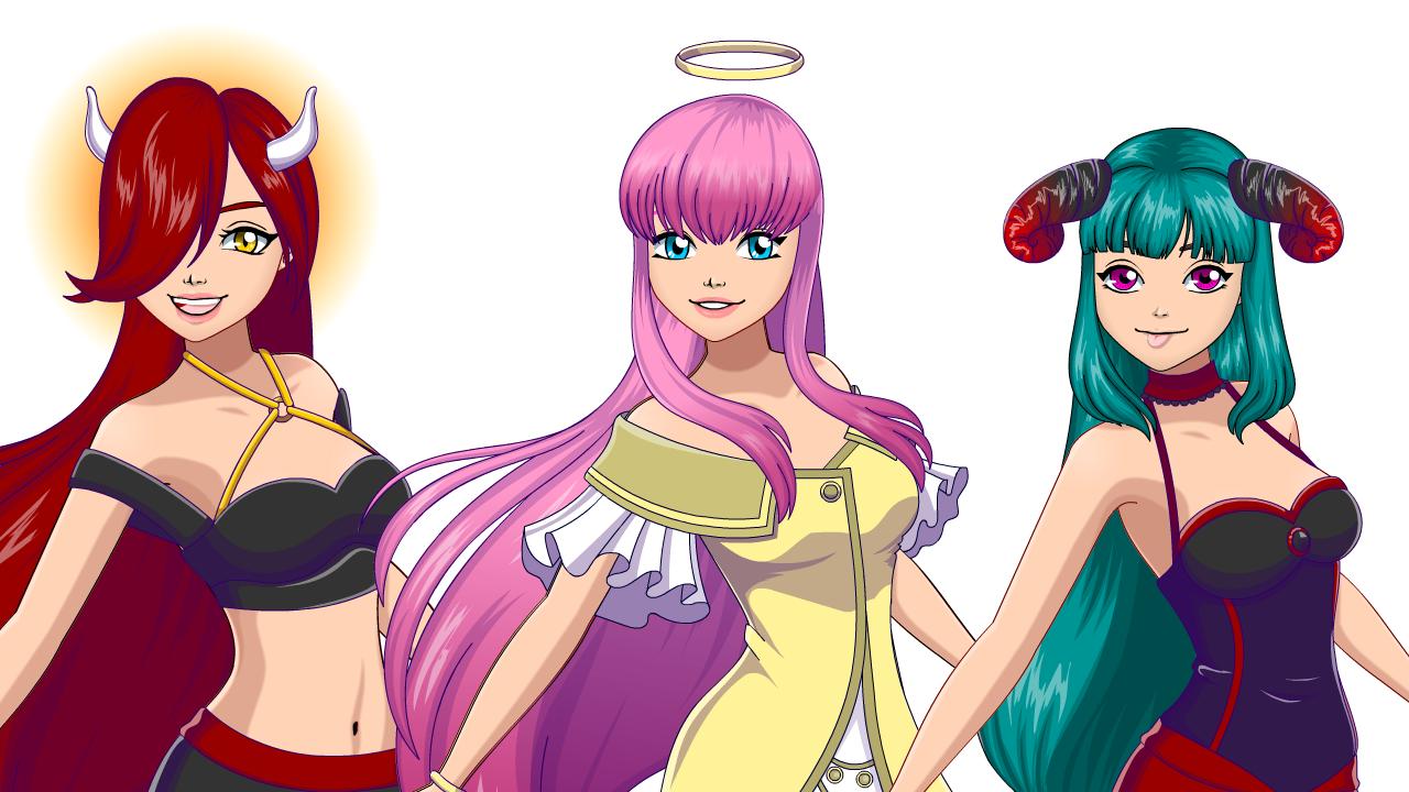 Angel or Demon Avatar Dress Up Game thumbnail