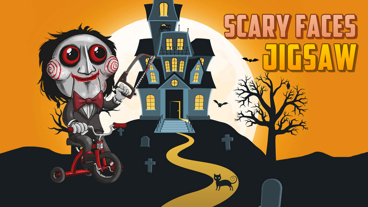 Scary Faces Jigsaw thumbnail