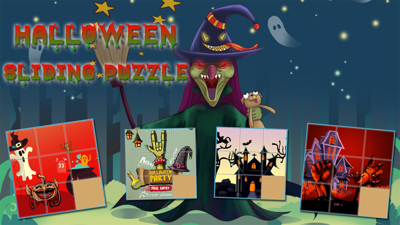 Halloween Sliding Puzzle thumbnail