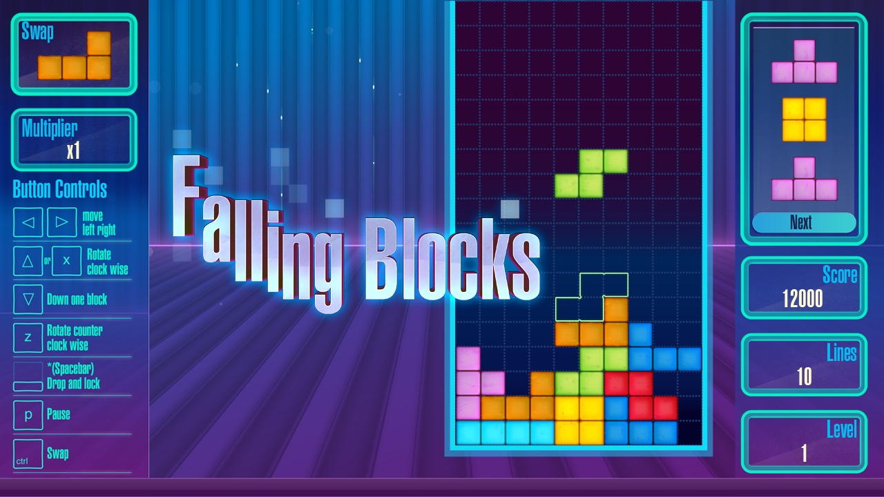 Falling Blocks the Tetris Game thumbnail