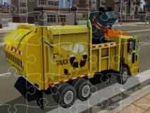 Garbage Trucks Jigsaw thumbnail
