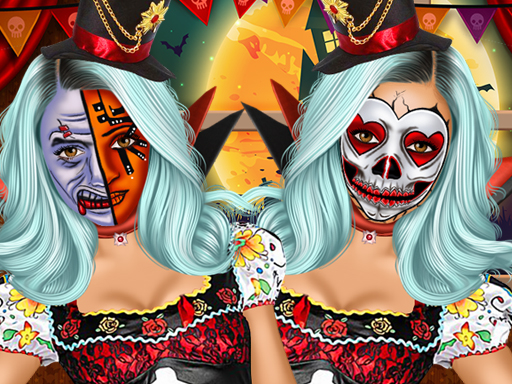 Jenner Halloween Face Art thumbnail