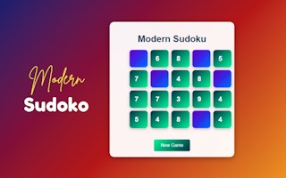 Modern Sudoku thumbnail