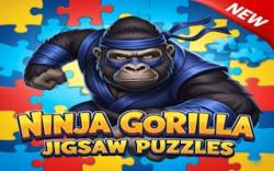 Ninja Gorilla Jigsaw Puzzles thumbnail