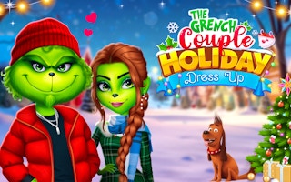 The Grinch Couple Holiday Dress Up thumbnail